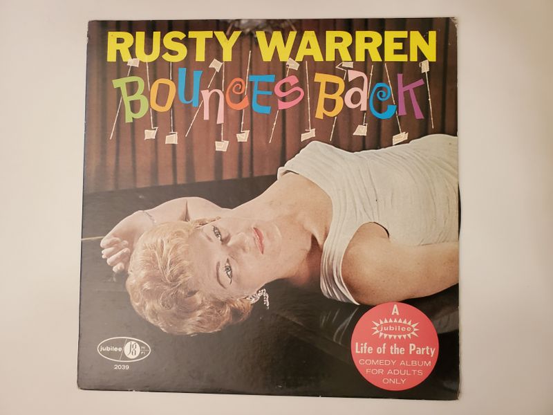 Rusty Warren Bounces Back vinyl record